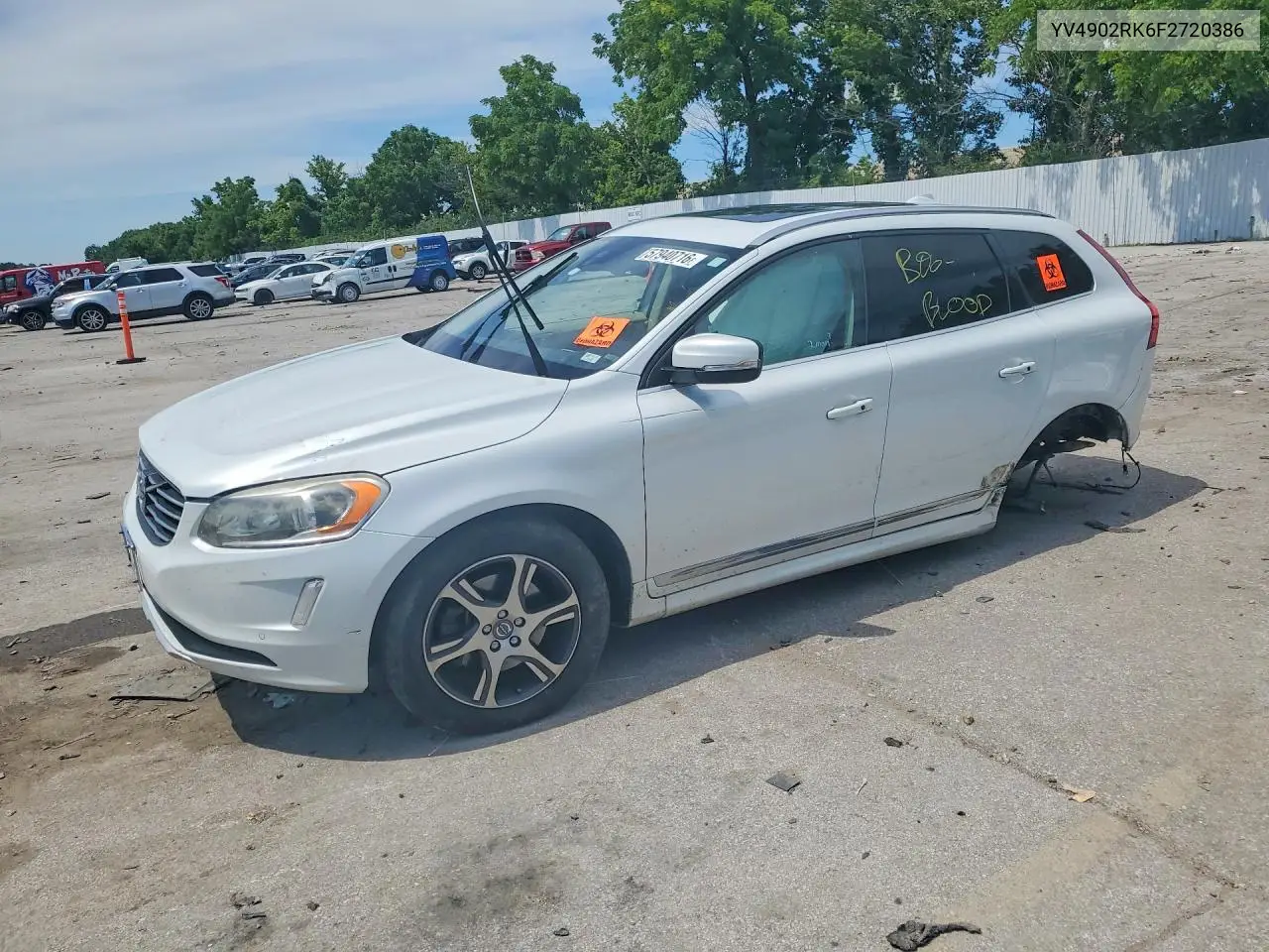 2015 Buic Volvo Xc60 VIN: YV4902RK6F2720386 Lot: 57940716