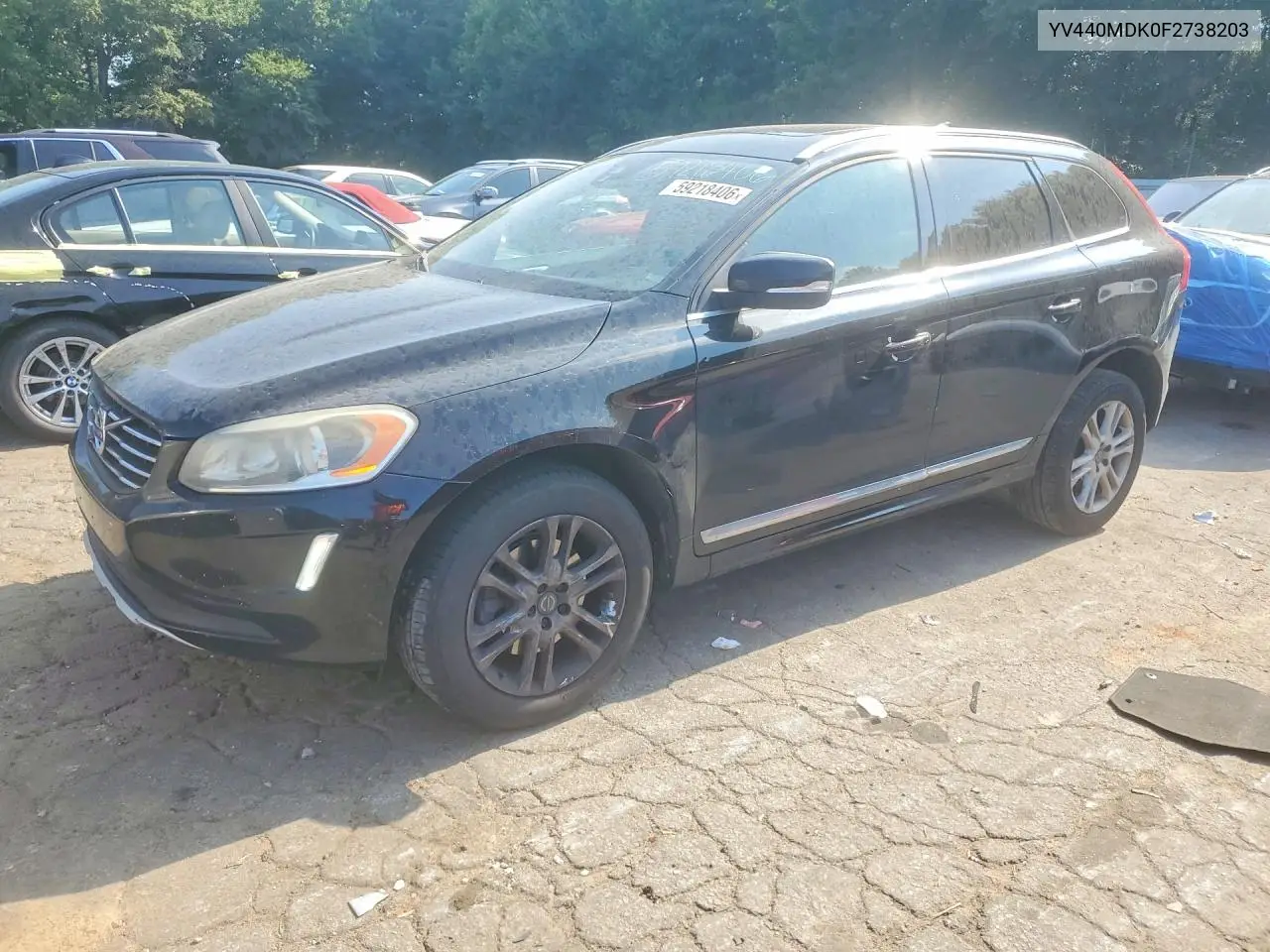 2015 Volvo Xc60 T5 Premier VIN: YV440MDK0F2738203 Lot: 59218406
