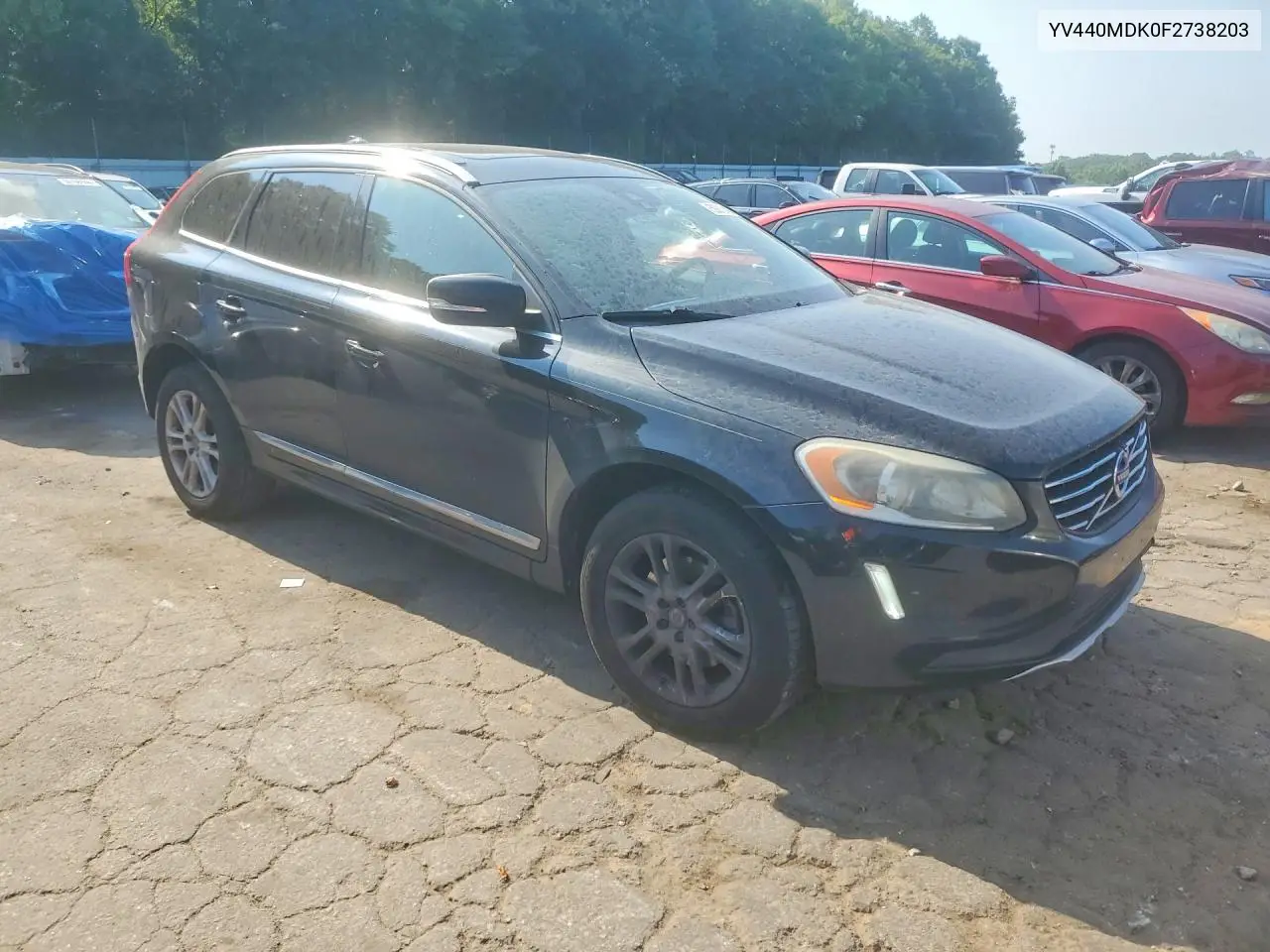2015 Volvo Xc60 T5 Premier VIN: YV440MDK0F2738203 Lot: 59218406