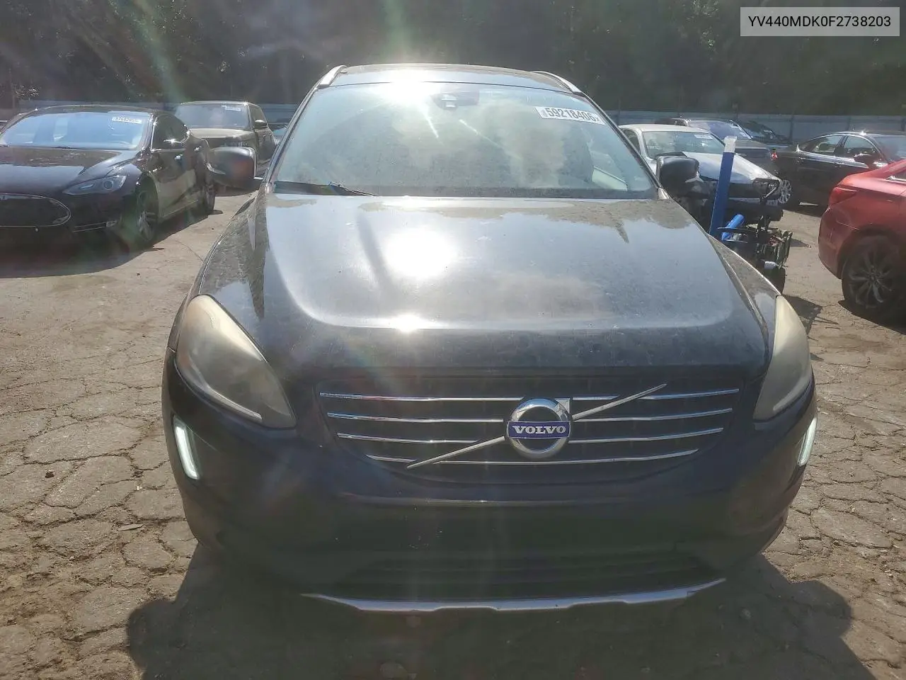 2015 Volvo Xc60 T5 Premier VIN: YV440MDK0F2738203 Lot: 59218406