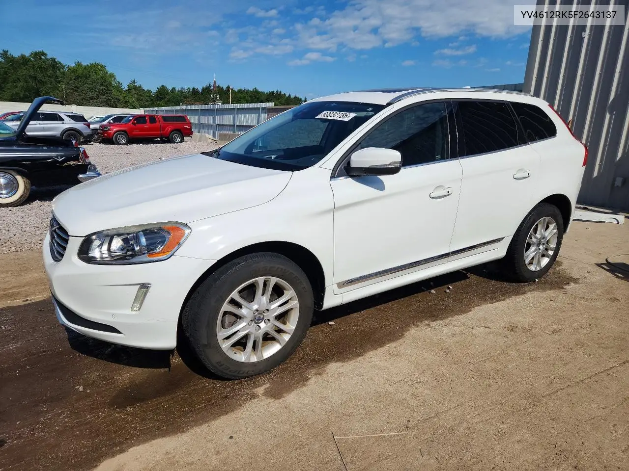 2015 Volvo Xc60 T5 Premier VIN: YV4612RK5F2643137 Lot: 60032786