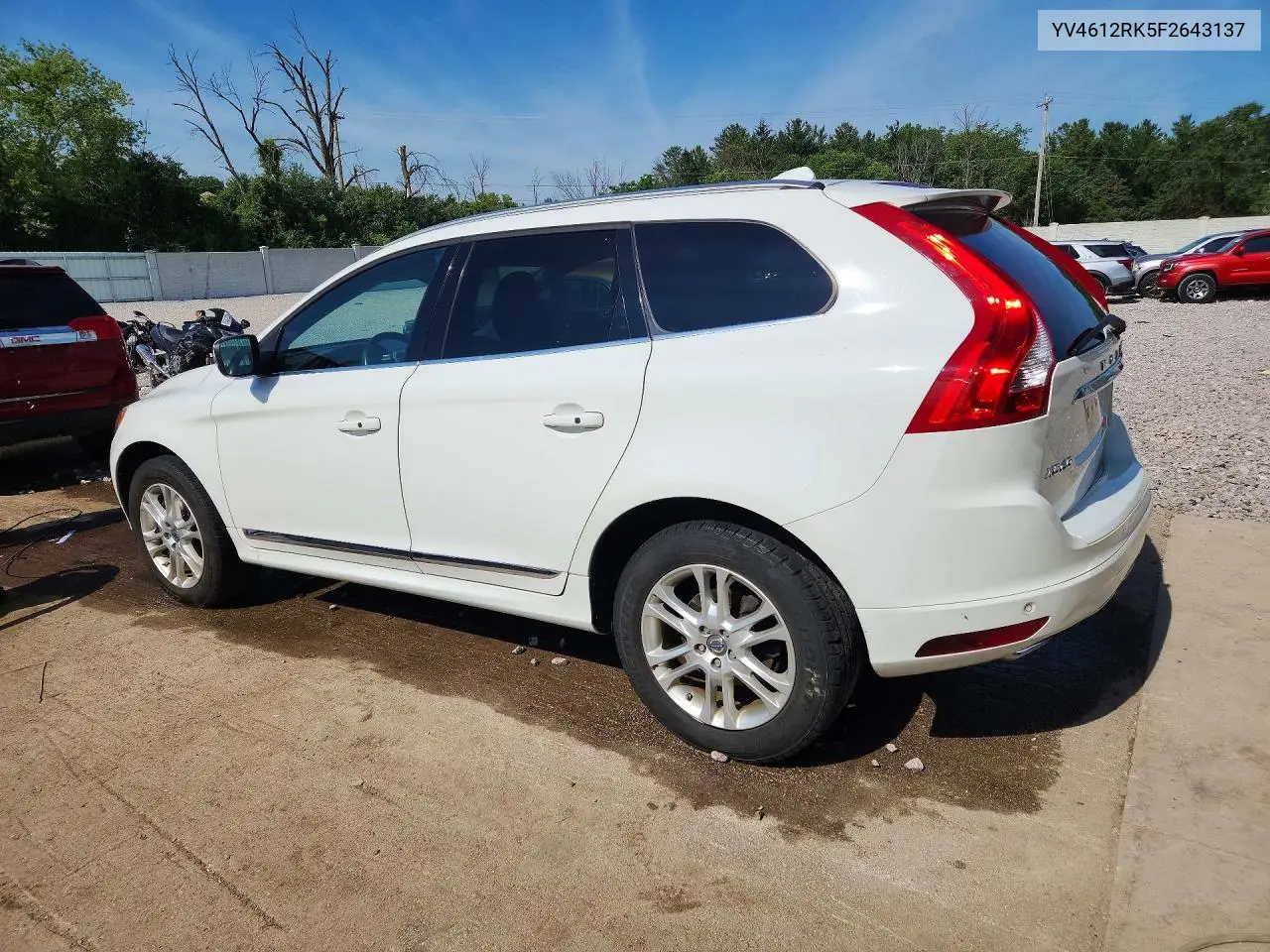 2015 Volvo Xc60 T5 Premier VIN: YV4612RK5F2643137 Lot: 60032786