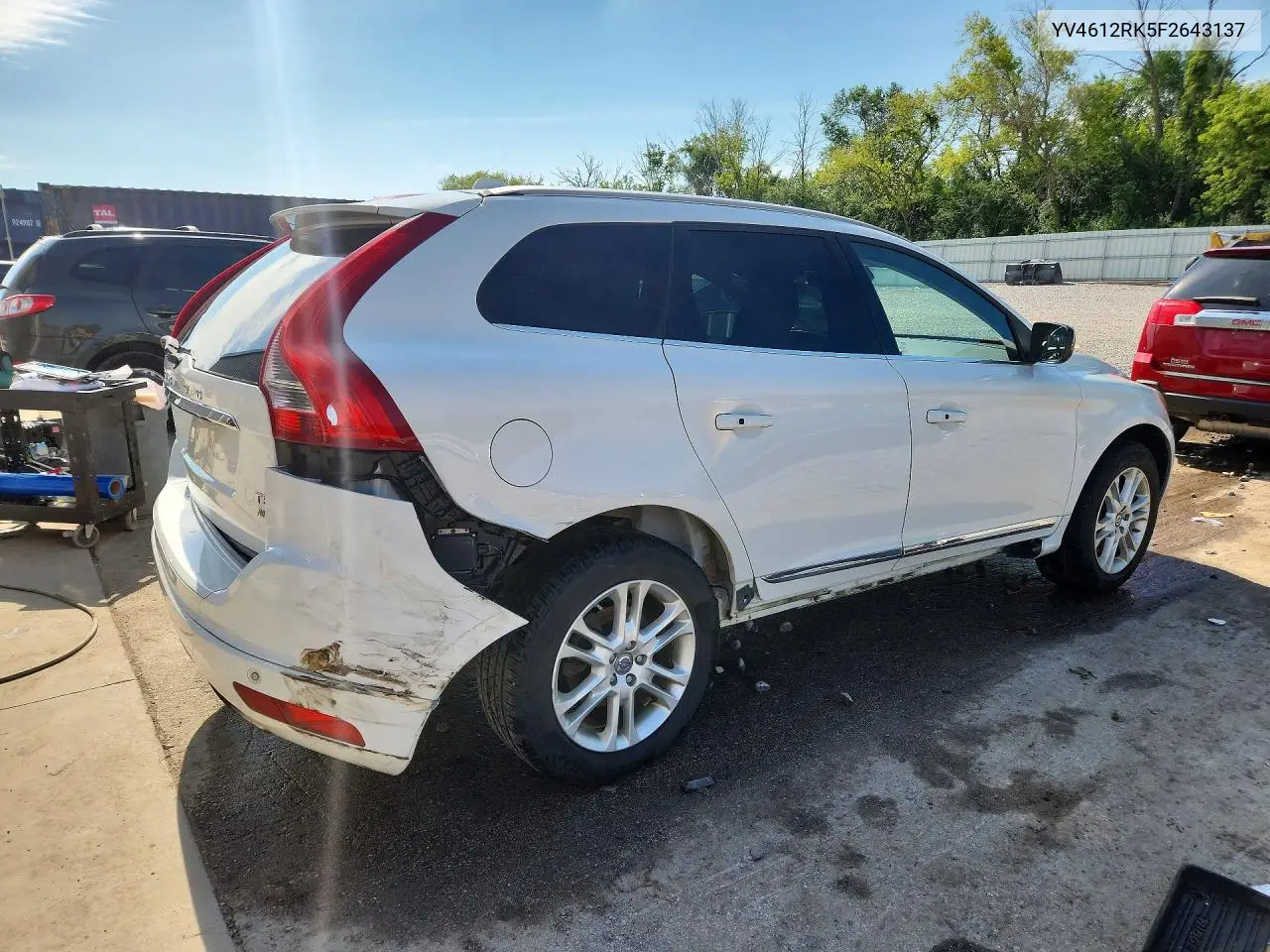 2015 Volvo Xc60 T5 Premier VIN: YV4612RK5F2643137 Lot: 60032786