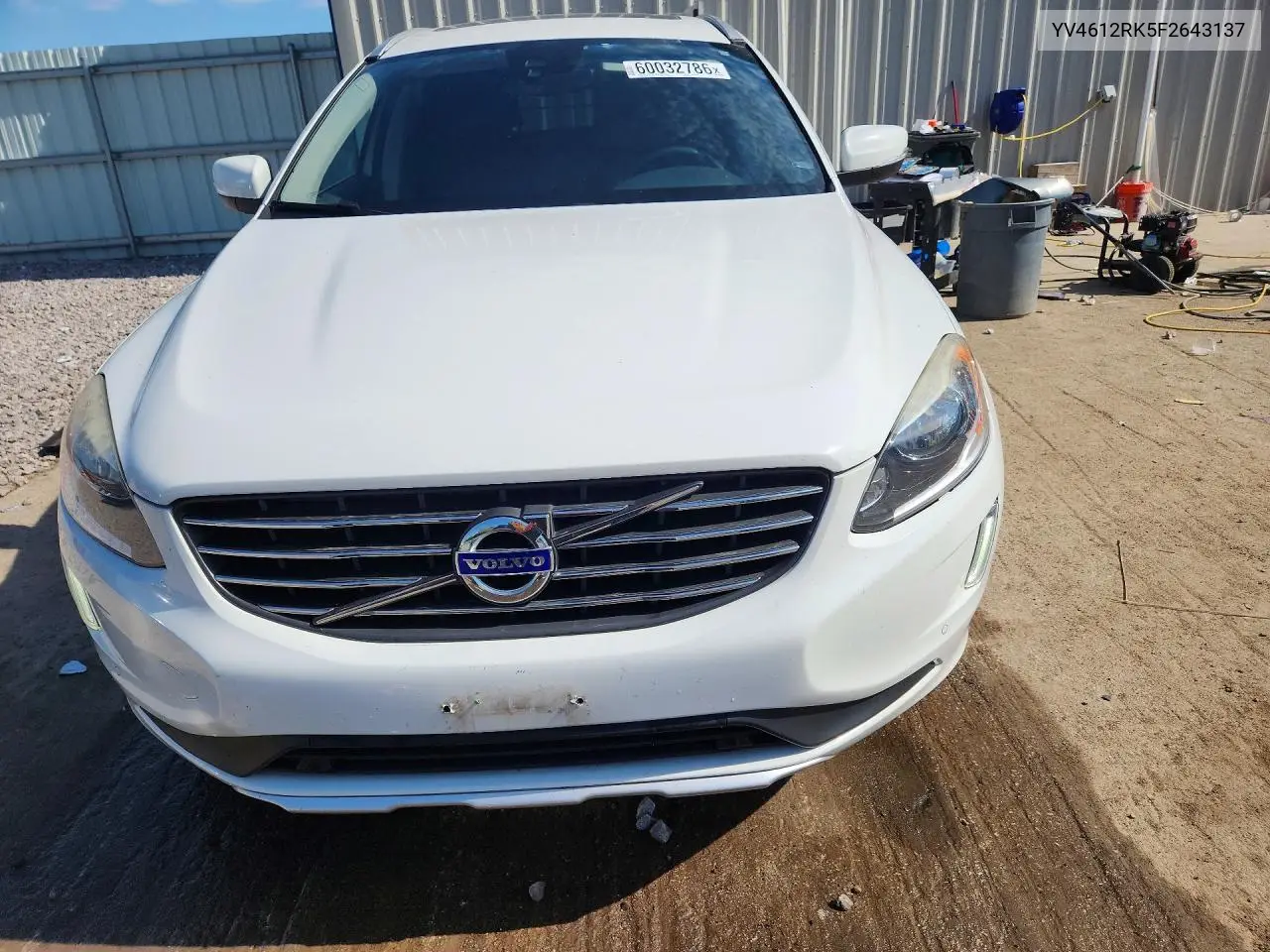 2015 Volvo Xc60 T5 Premier VIN: YV4612RK5F2643137 Lot: 60032786