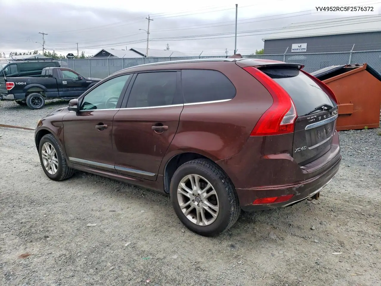 2015 Volvo Xc60 3.2 Premier + VIN: YV4952RC5F2576372 Lot: 60115976