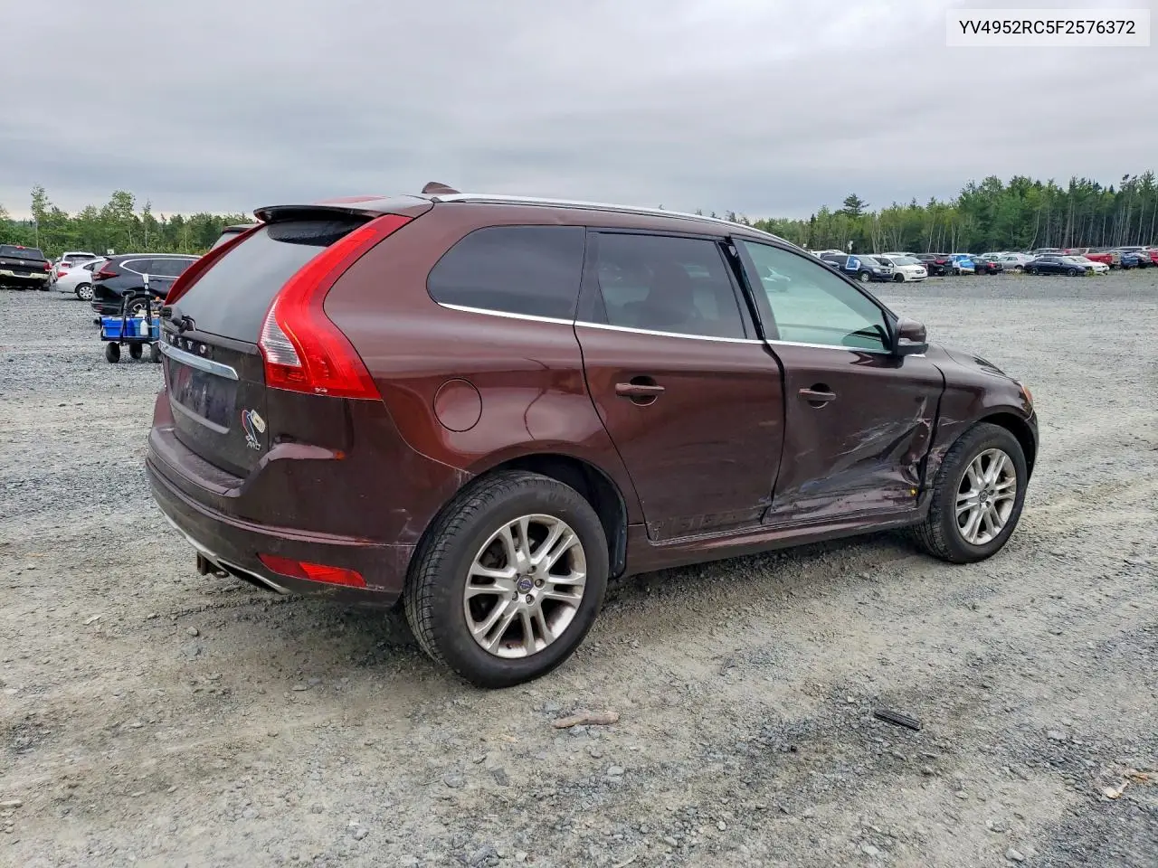 2015 Volvo Xc60 3.2 Premier + VIN: YV4952RC5F2576372 Lot: 60115976