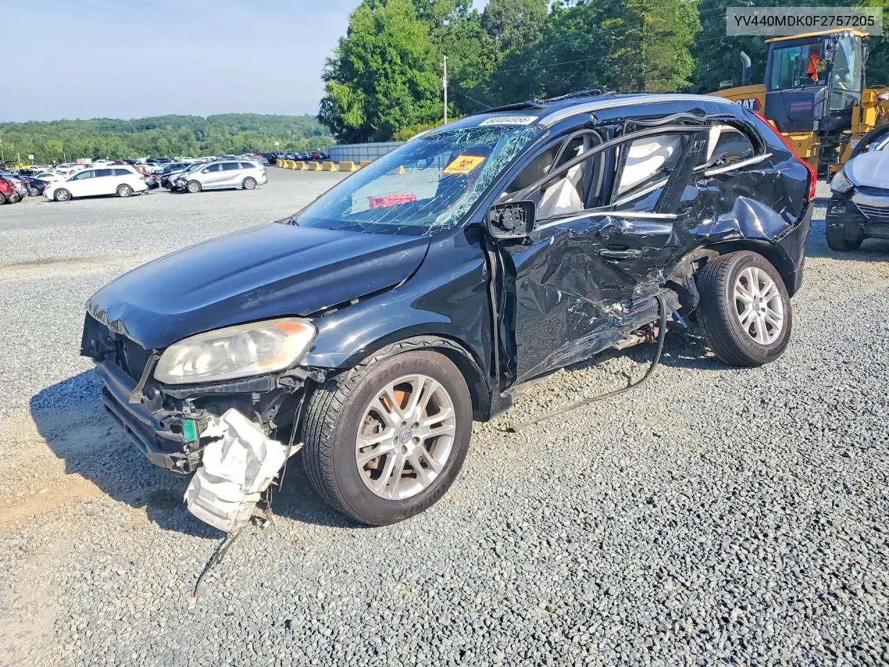 2015 Volvo Xc60 T5 Premier VIN: YV440MDK0F2757205 Lot: 60404956