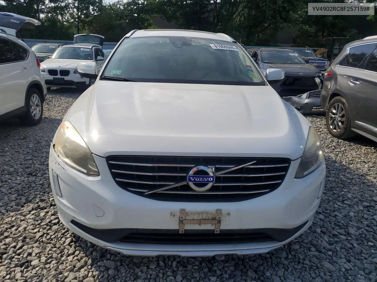 2015 Volvo Xc60 T6 Premier+ VIN: YV4902RC8F2571598 Lot: 61006946