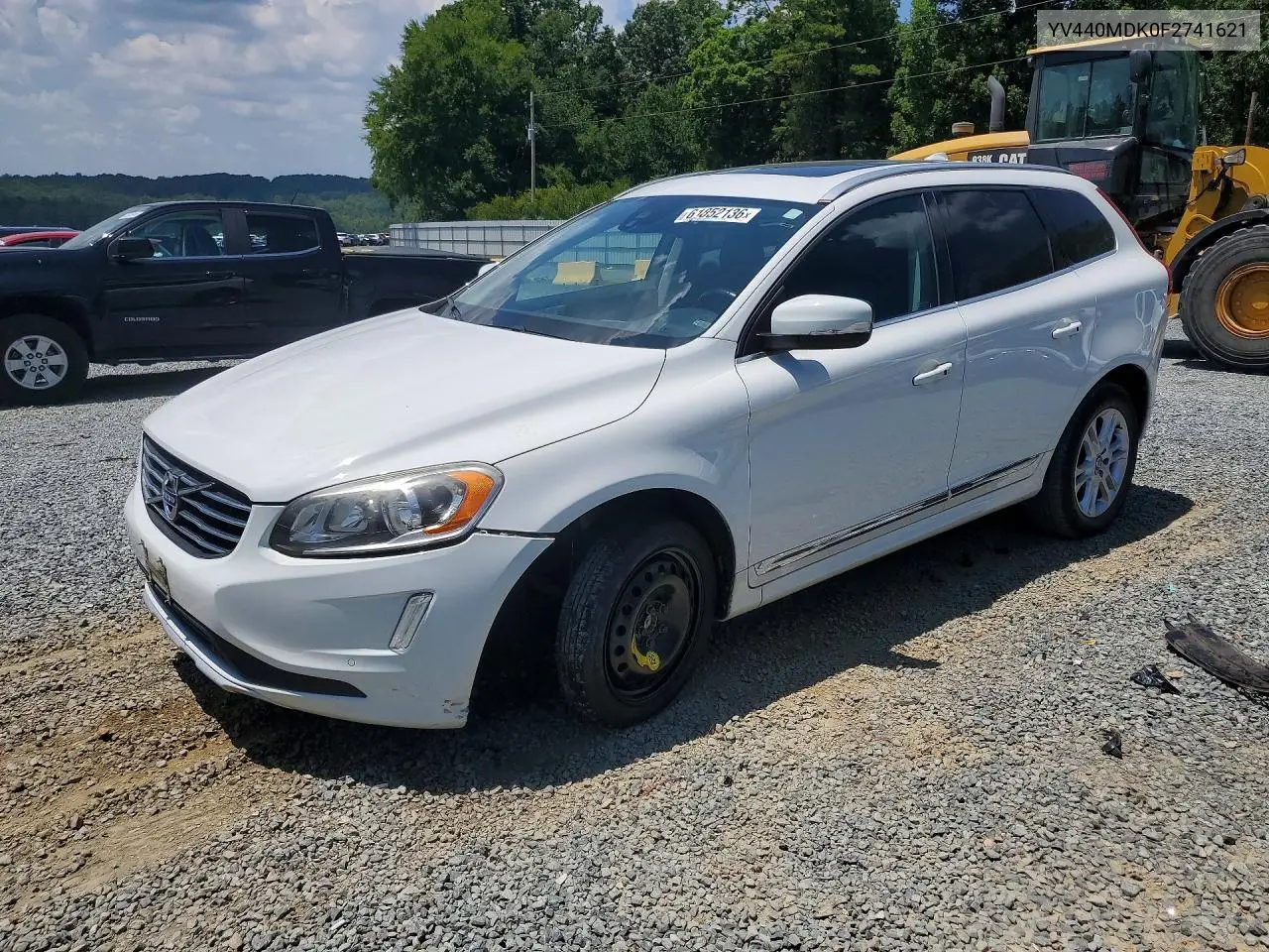 2015 Volvo Xc60 T5 Premier VIN: YV440MDK0F2741621 Lot: 61052136