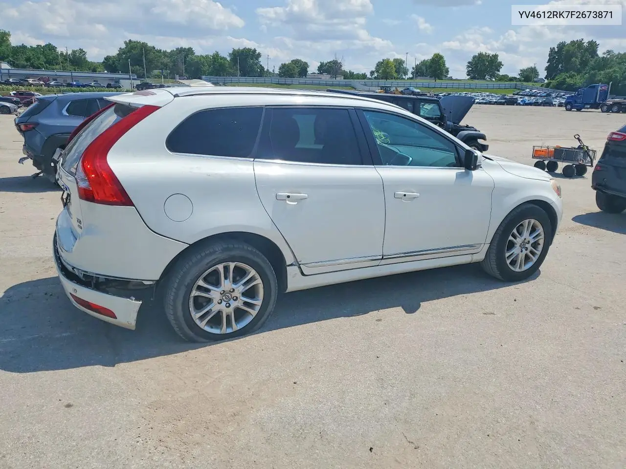 2015 Volvo Xc60 T5 Premier VIN: YV4612RK7F2673871 Lot: 61563586