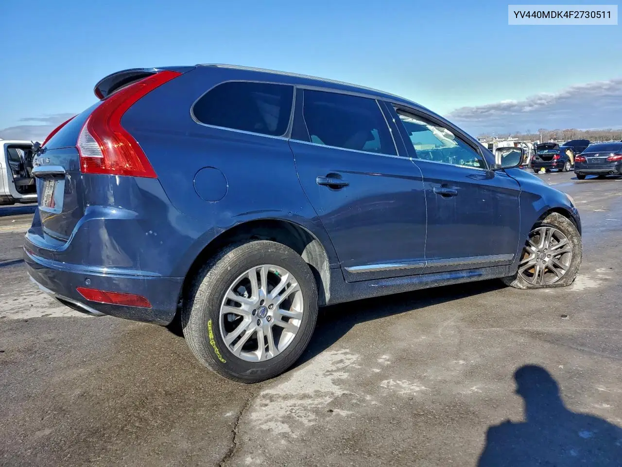 YV440MDK4F2730511 2015 Volvo Xc60 T5 Premier