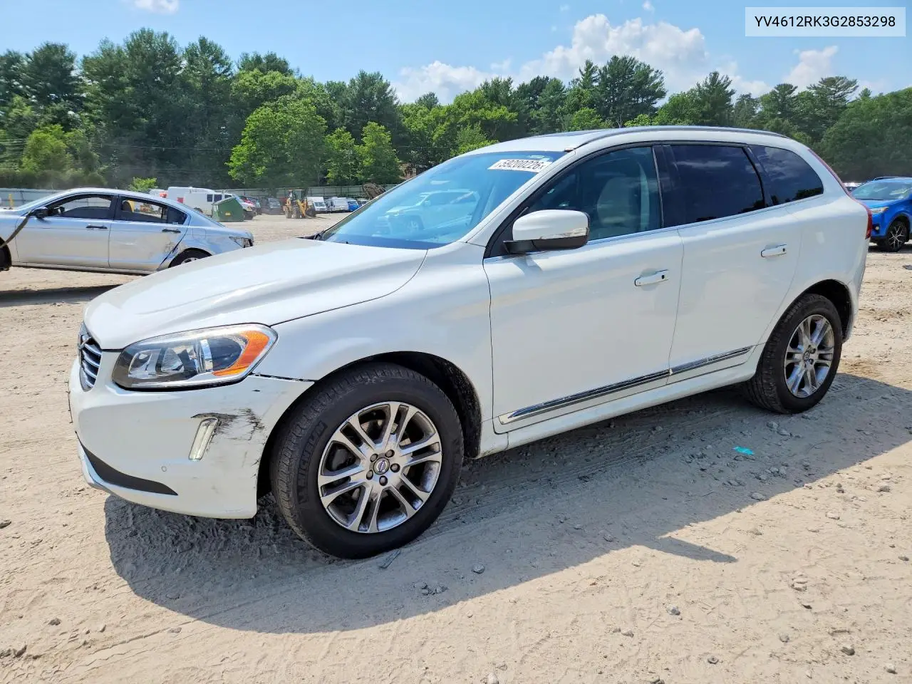 2016 Volvo Xc60 T5 Premier VIN: YV4612RK3G2853298 Lot: 59200226