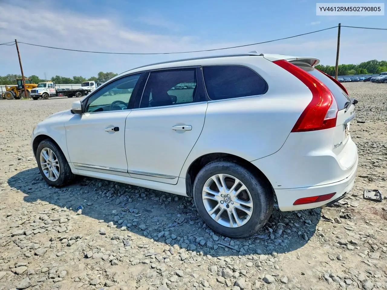 2016 Volvo Xc60 T5 Platinum VIN: YV4612RM5G2790805 Lot: 59715136