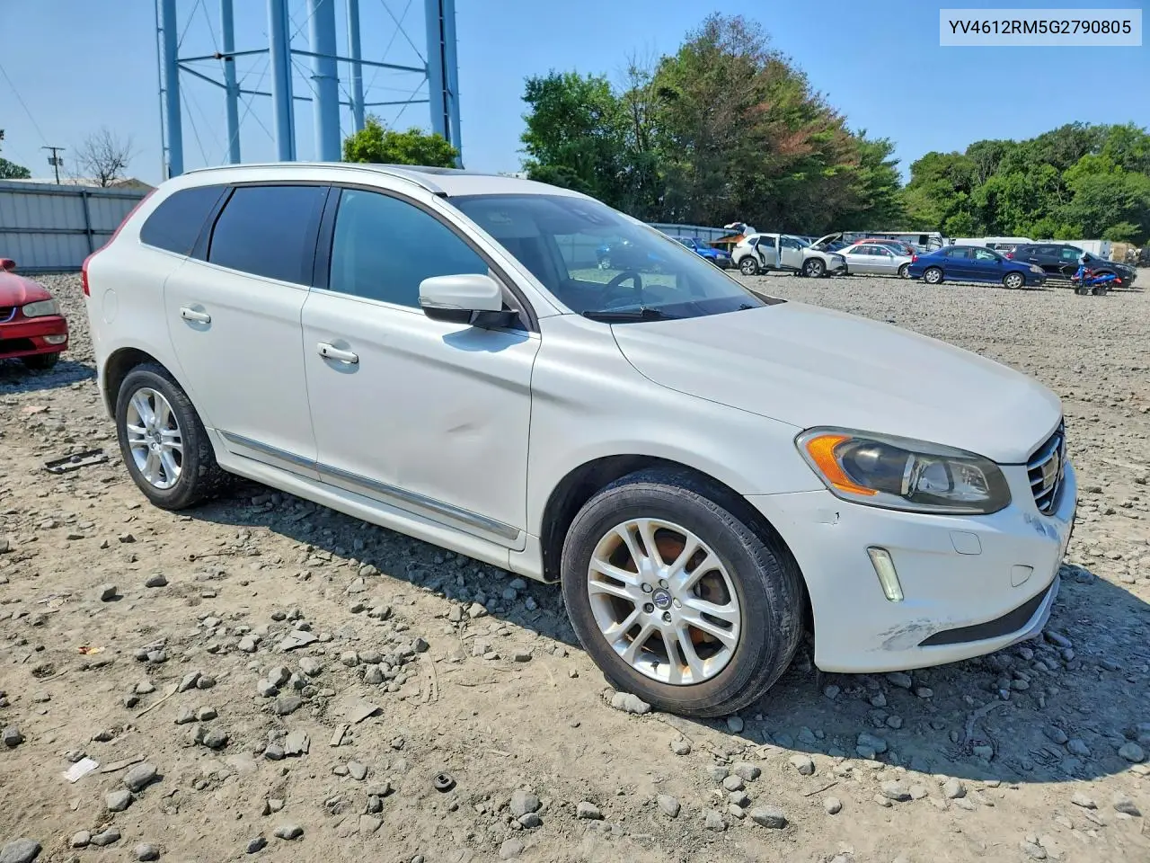 2016 Volvo Xc60 T5 Platinum VIN: YV4612RM5G2790805 Lot: 59715136