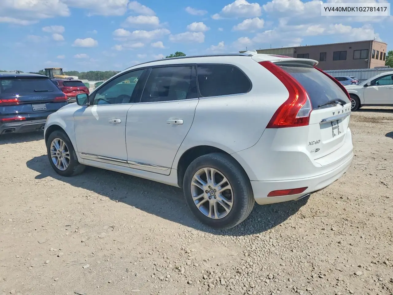 2016 Volvo Xc60 T5 Premier VIN: YV440MDK1G2781417 Lot: 59837376