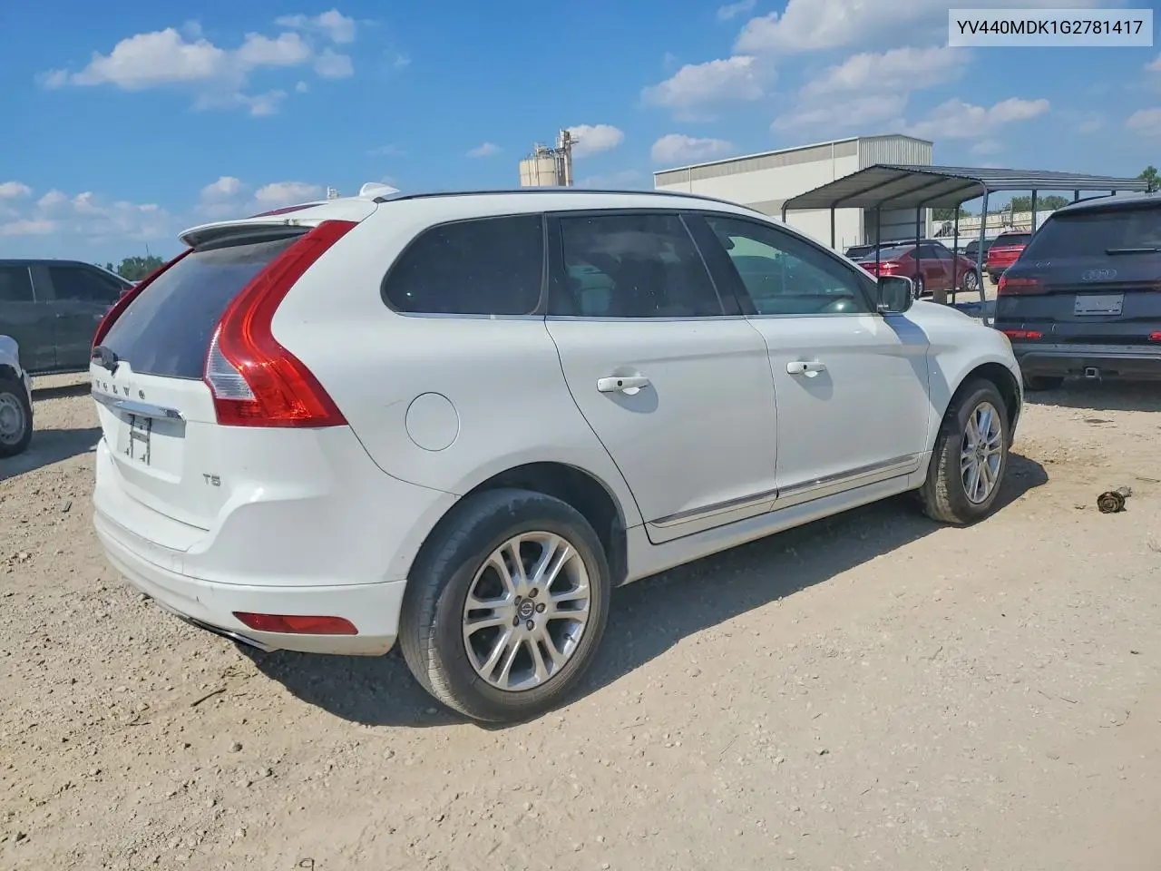 2016 Volvo Xc60 T5 Premier VIN: YV440MDK1G2781417 Lot: 59837376