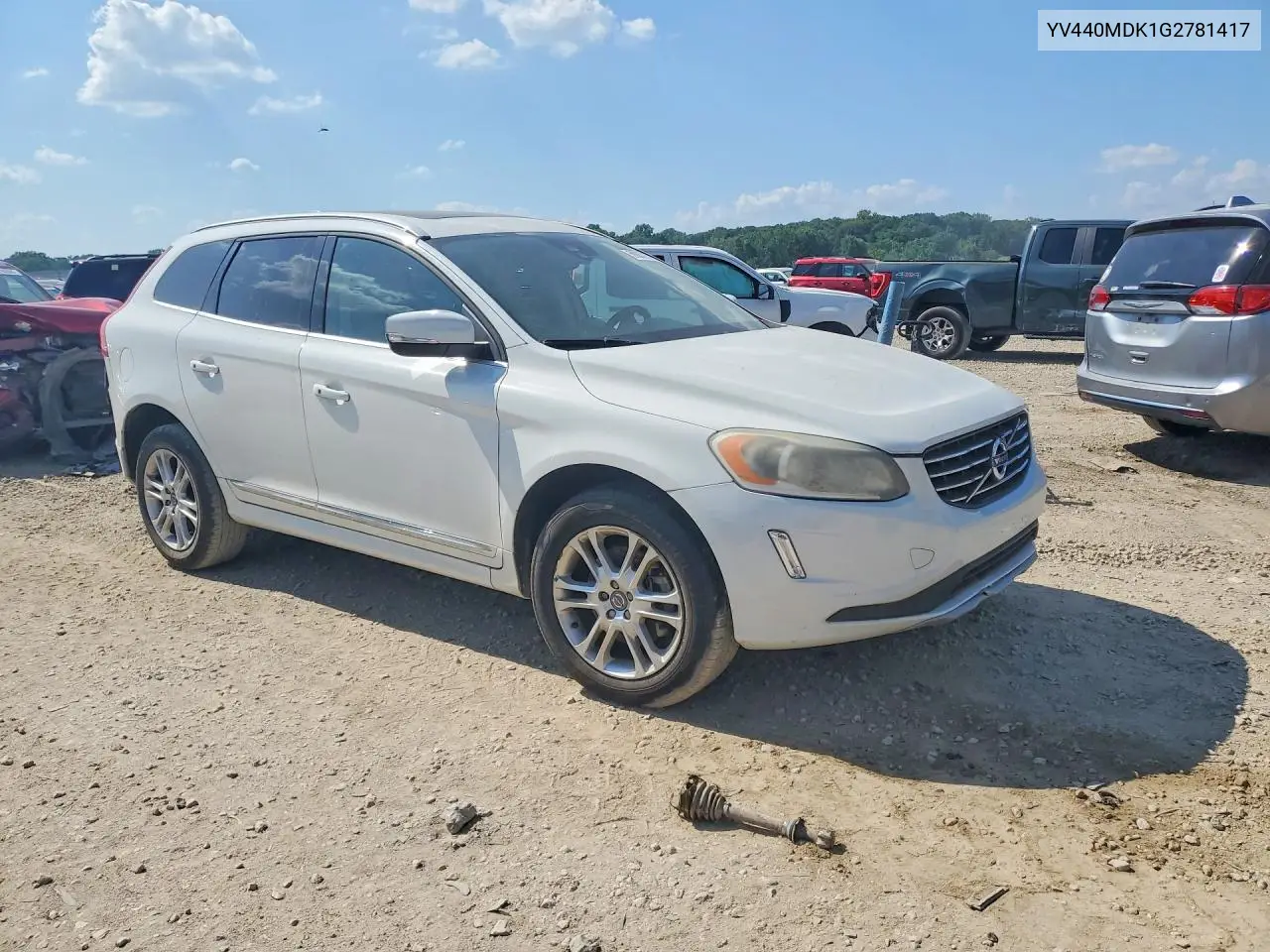 2016 Volvo Xc60 T5 Premier VIN: YV440MDK1G2781417 Lot: 59837376