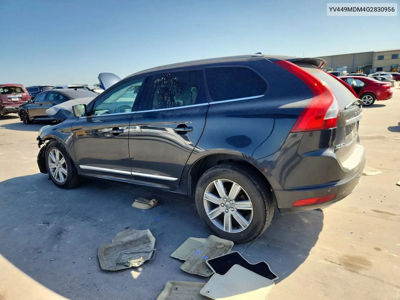 2016 Volvo Xc60 T6 Platinum VIN: YV449MDM4G2830956 Lot: 59957506