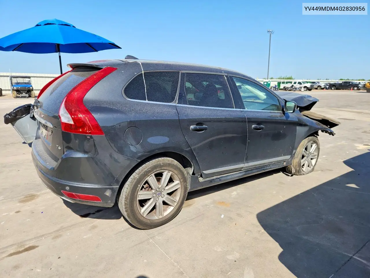 2016 Volvo Xc60 T6 Platinum VIN: YV449MDM4G2830956 Lot: 59957506