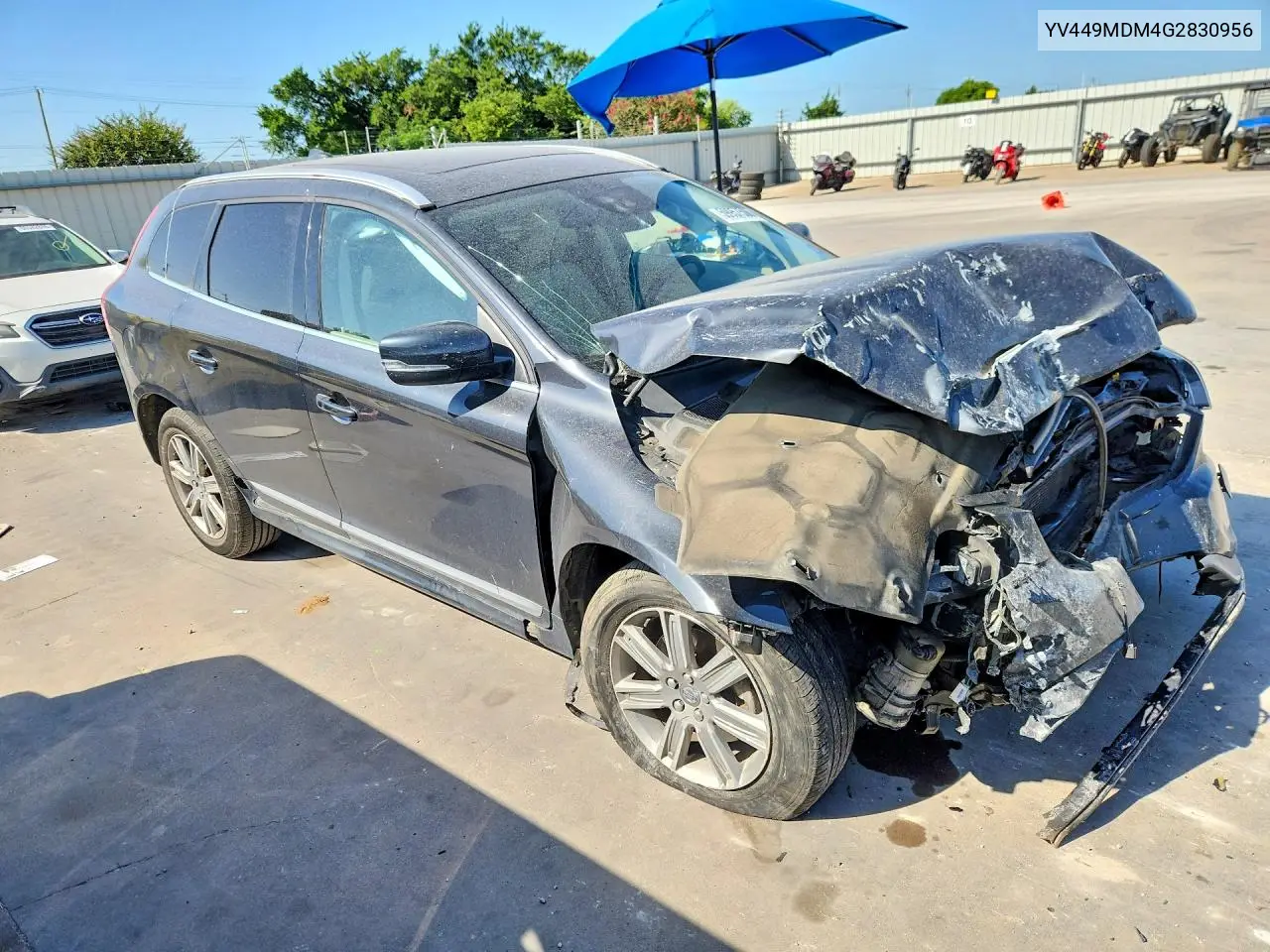 2016 Volvo Xc60 T6 Platinum VIN: YV449MDM4G2830956 Lot: 59957506