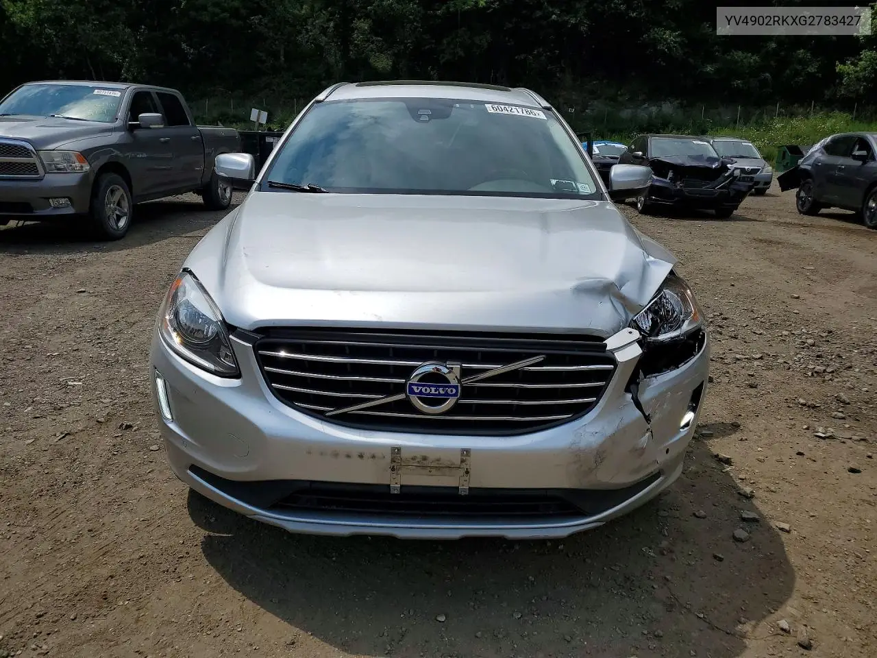 2016 Volvo Xc60 T6 Premier VIN: YV4902RKXG2783427 Lot: 60421786