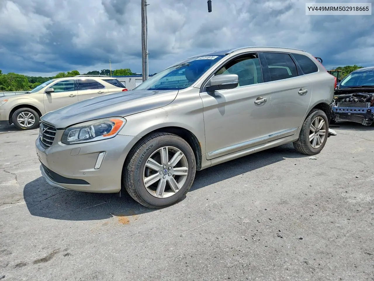 2016 Volvo Xc60 T6 Platinum VIN: YV449MRM5G2918665 Lot: 60751876