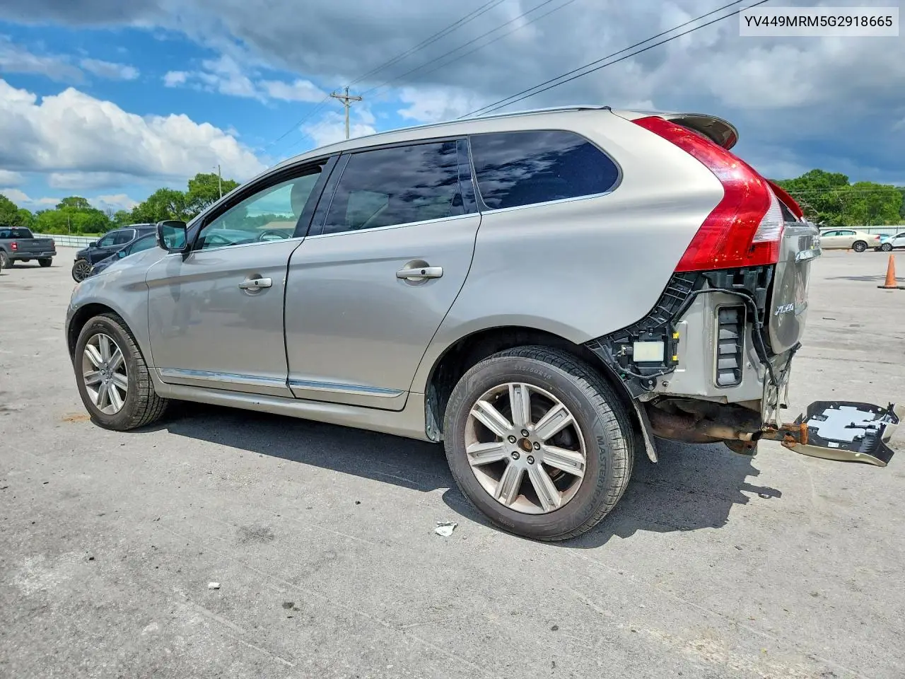 2016 Volvo Xc60 T6 Platinum VIN: YV449MRM5G2918665 Lot: 60751876