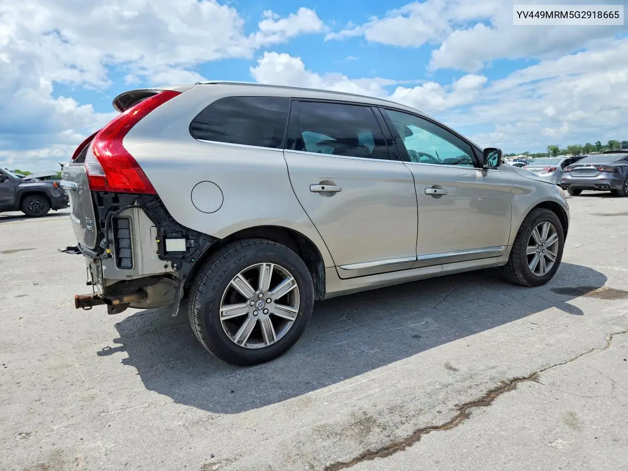 2016 Volvo Xc60 T6 Platinum VIN: YV449MRM5G2918665 Lot: 60751876