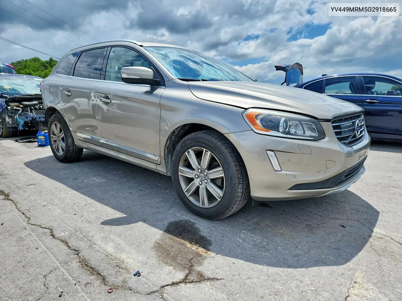 2016 Volvo Xc60 T6 Platinum VIN: YV449MRM5G2918665 Lot: 60751876