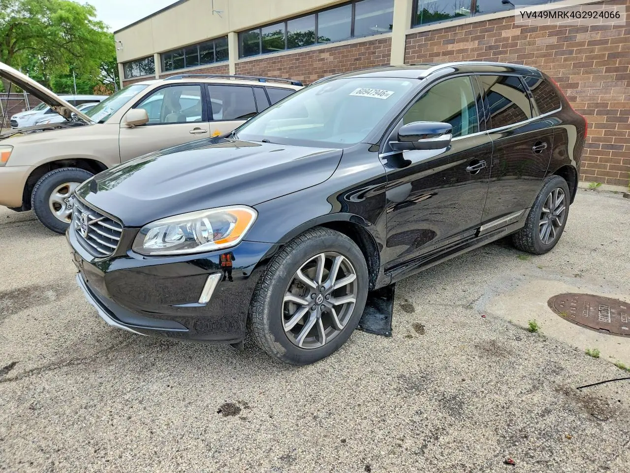 2016 Volvo Xc60 T6 Premier VIN: YV449MRK4G2924066 Lot: 60947946