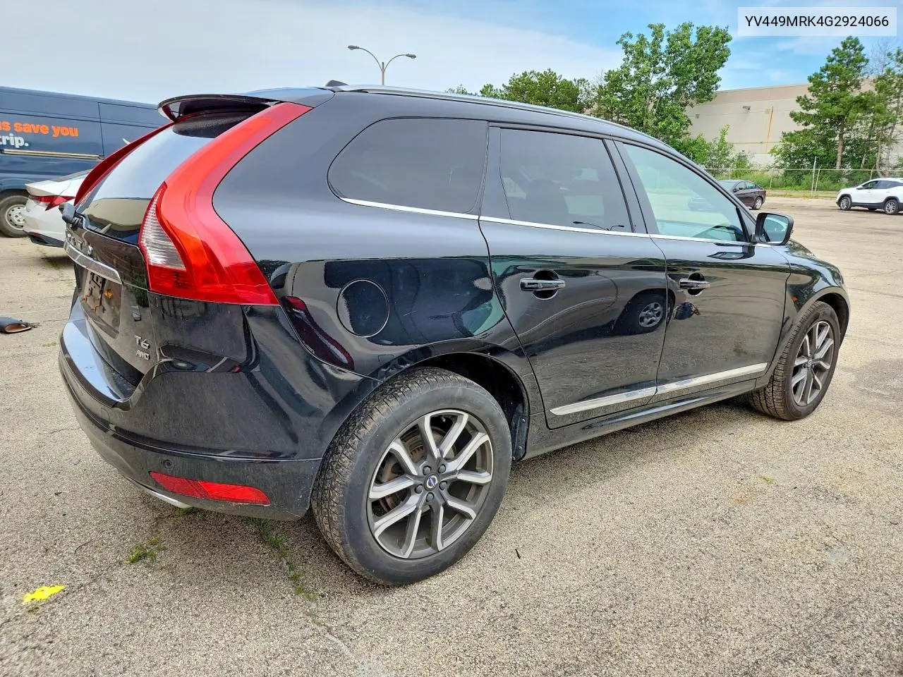2016 Volvo Xc60 T6 Premier VIN: YV449MRK4G2924066 Lot: 60947946