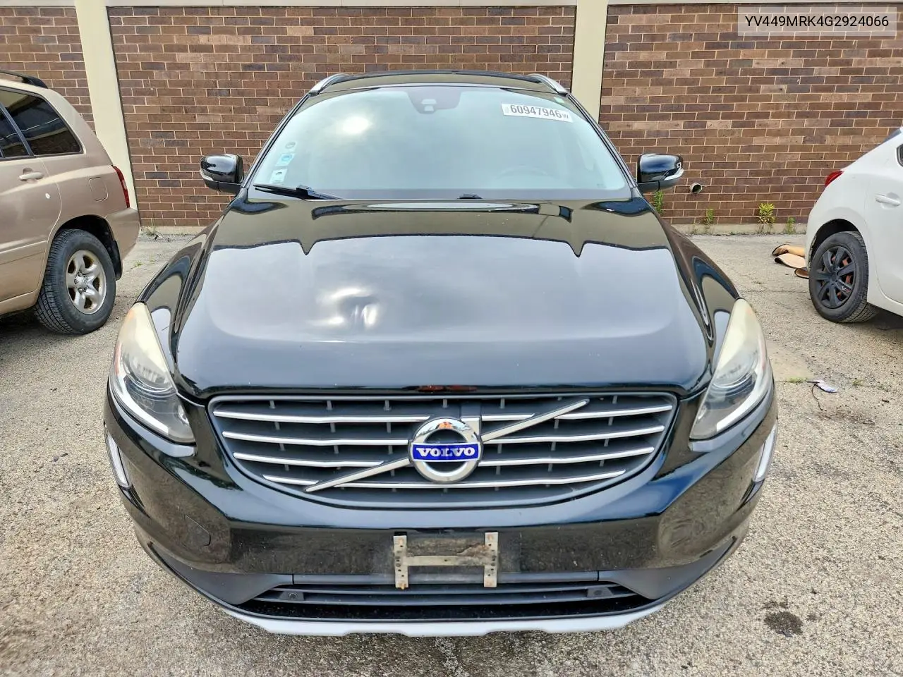 2016 Volvo Xc60 T6 Premier VIN: YV449MRK4G2924066 Lot: 60947946