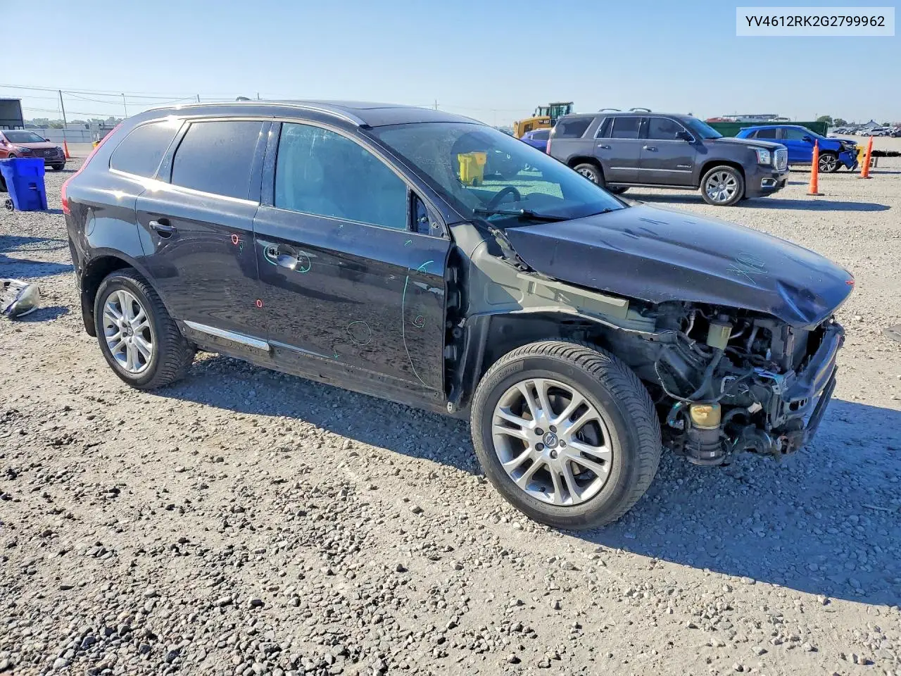 2016 Volvo Xc60 T5 Premier VIN: YV4612RK2G2799962 Lot: 61017016