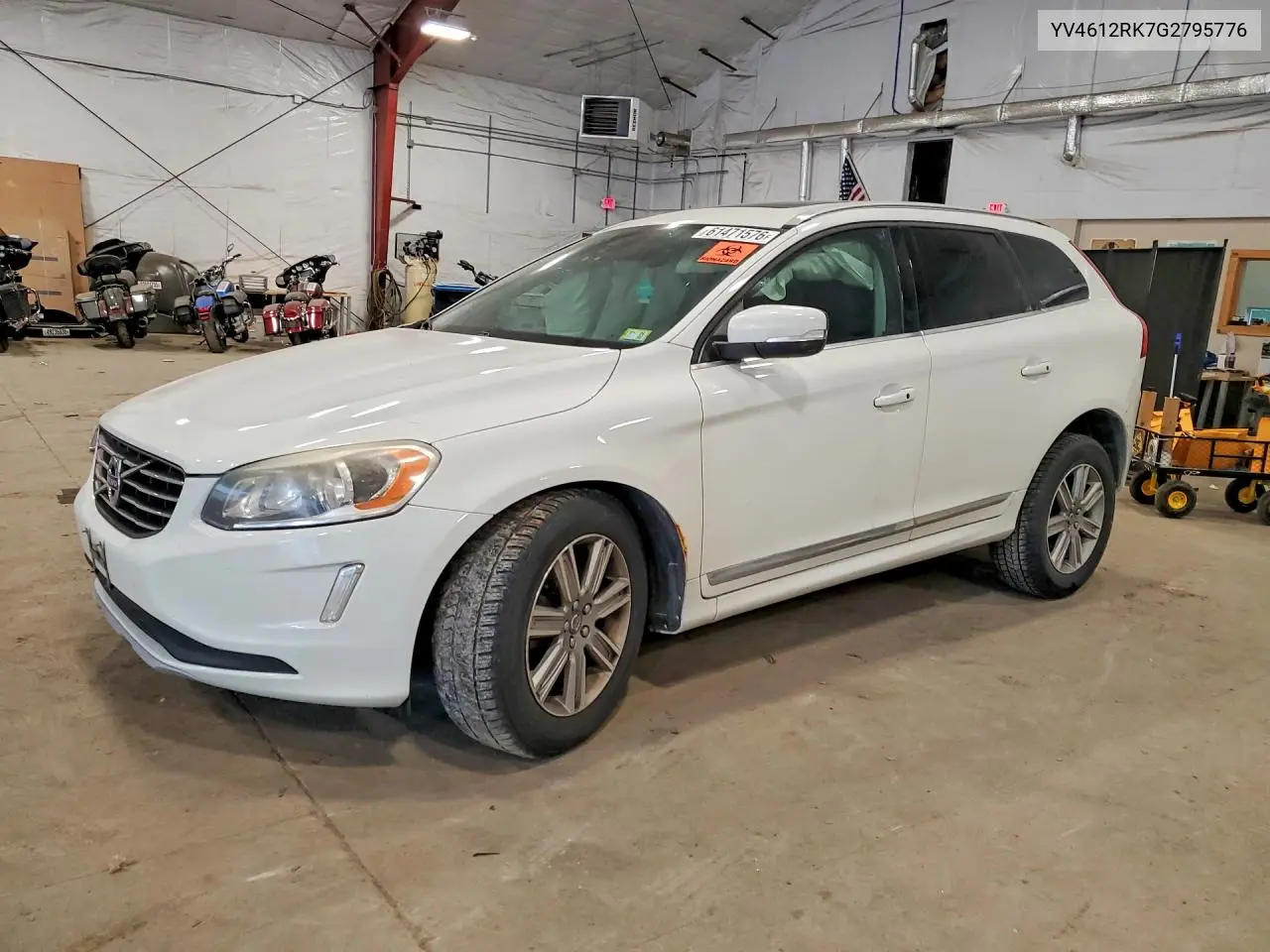 2016 Volvo Xc60 T5 Premier VIN: YV4612RK7G2795776 Lot: 61471576