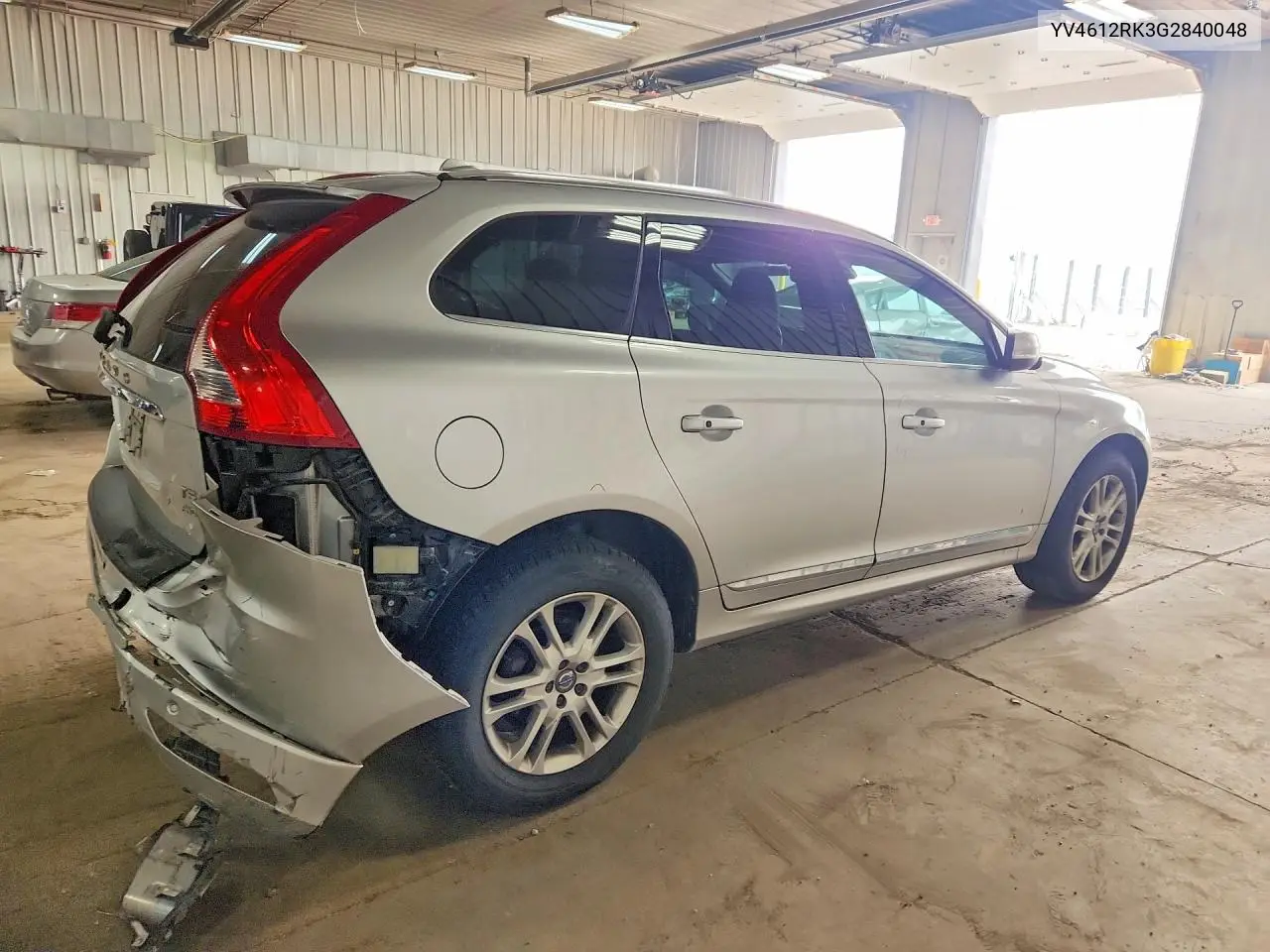 2016 Volvo Xc60 T5 Premier VIN: YV4612RK3G2840048 Lot: 61519216