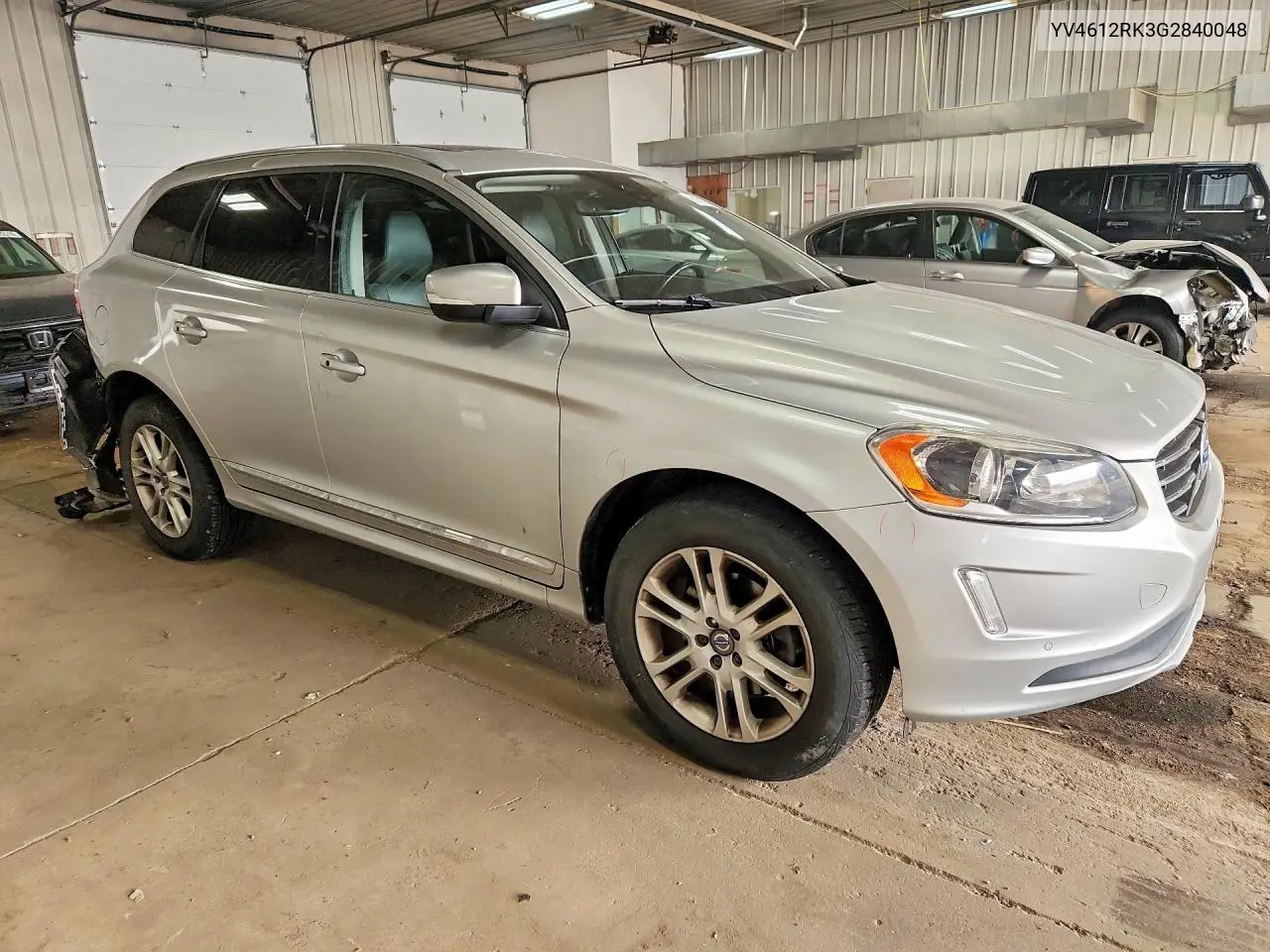 2016 Volvo Xc60 T5 Premier VIN: YV4612RK3G2840048 Lot: 61519216