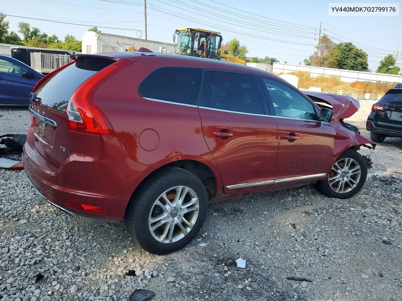 2016 Volvo Xc60 T5 Premier VIN: YV440MDK7G2799176 Lot: 85603545