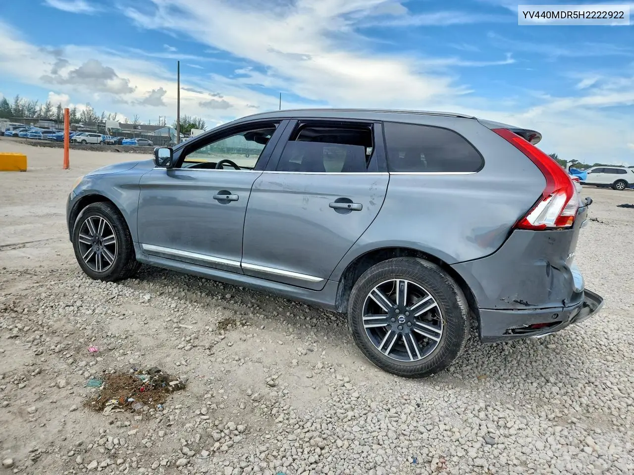 2017 Volvo Xc60 T5 Dynamic VIN: YV440MDR5H2222922 Lot: 59614196