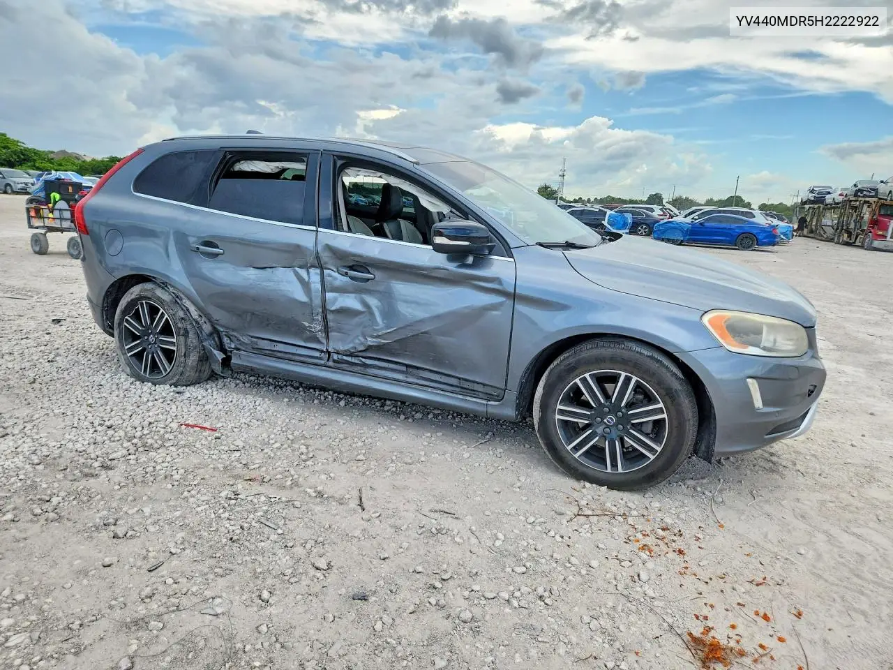 2017 Volvo Xc60 T5 Dynamic VIN: YV440MDR5H2222922 Lot: 59614196
