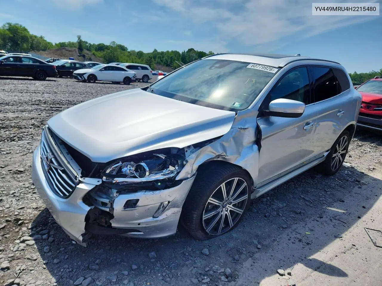 2017 Volvo Xc60 T6 Inscription VIN: YV449MRU4H2215480 Lot: 60779926