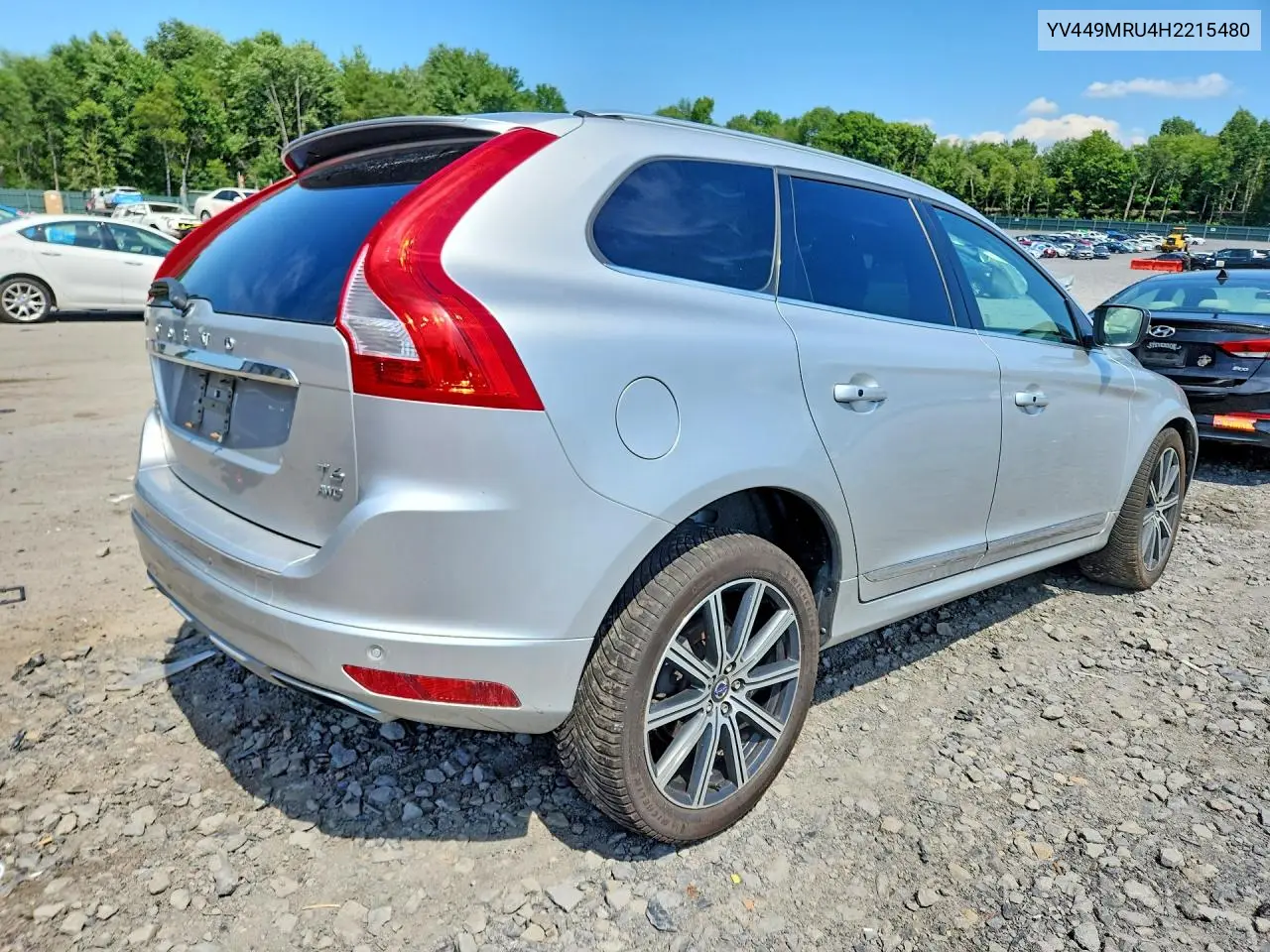 2017 Volvo Xc60 T6 Inscription VIN: YV449MRU4H2215480 Lot: 60779926