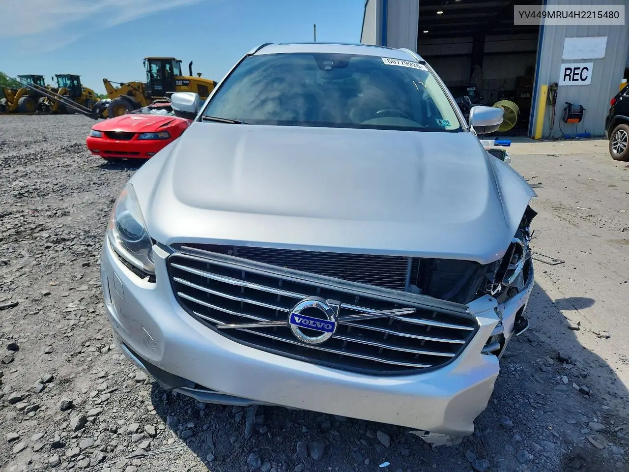 2017 Volvo Xc60 T6 Inscription VIN: YV449MRU4H2215480 Lot: 60779926