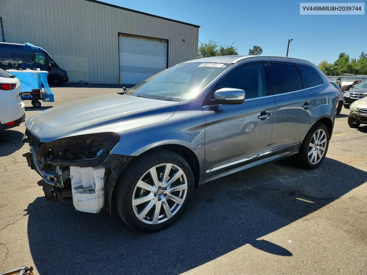 2017 Volvo Xc60 T6 Inscription VIN: YV449MRU8H2039744 Lot: 60811486