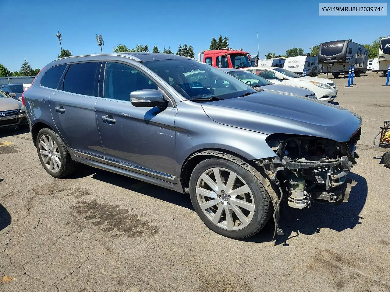 2017 Volvo Xc60 T6 Inscription VIN: YV449MRU8H2039744 Lot: 60811486