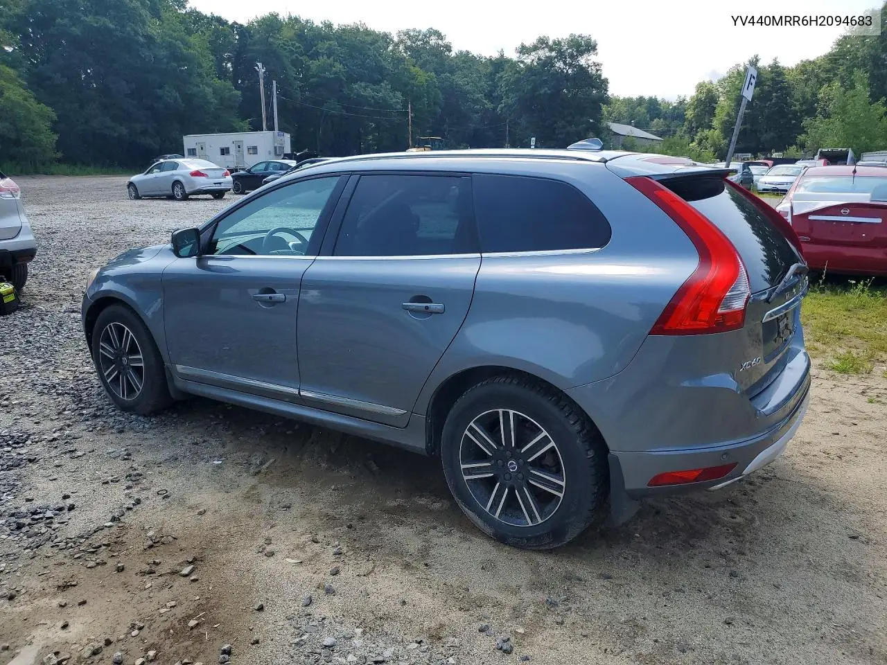 2017 Volvo Xc60 T5 Dynamic VIN: YV440MRR6H2094683 Lot: 61366176