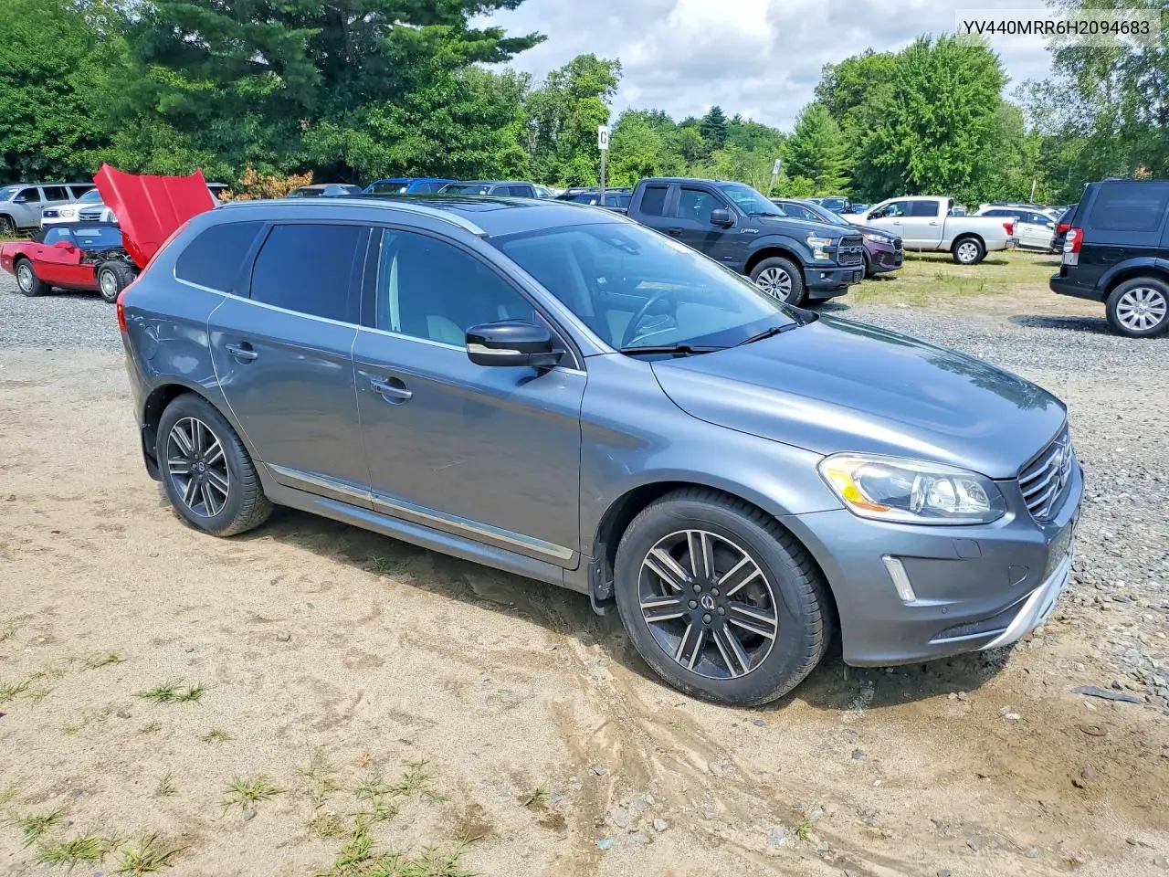 2017 Volvo Xc60 T5 Dynamic VIN: YV440MRR6H2094683 Lot: 61366176