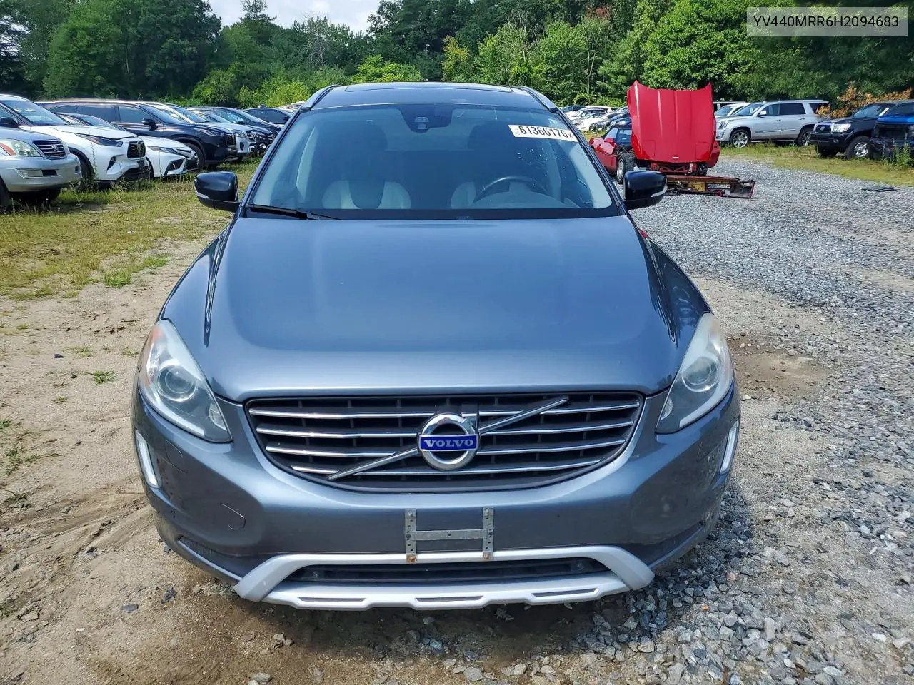 2017 Volvo Xc60 T5 Dynamic VIN: YV440MRR6H2094683 Lot: 61366176