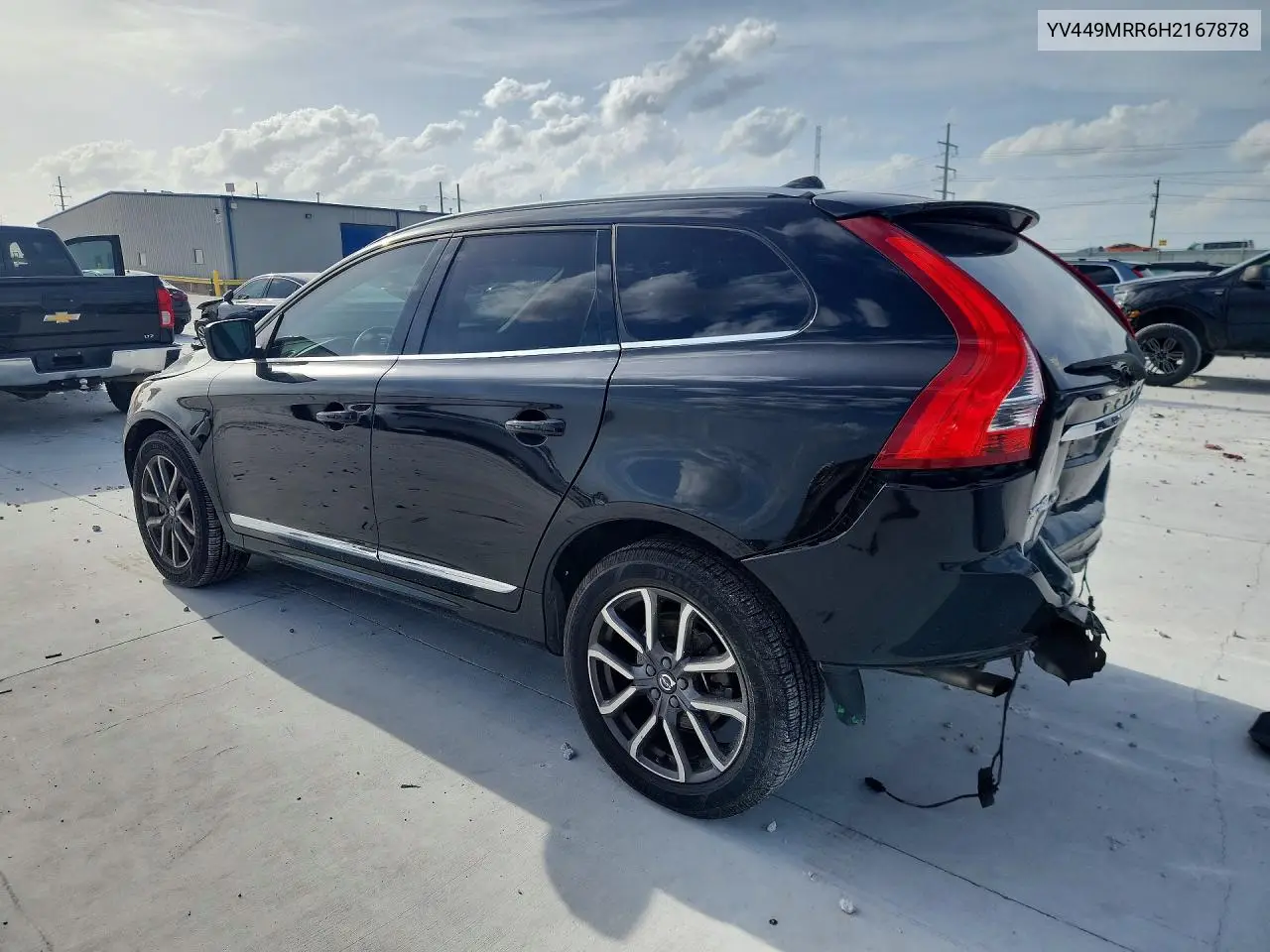 2017 Volvo Xc60 T6 Dynamic VIN: YV449MRR6H2167878 Lot: 61564236