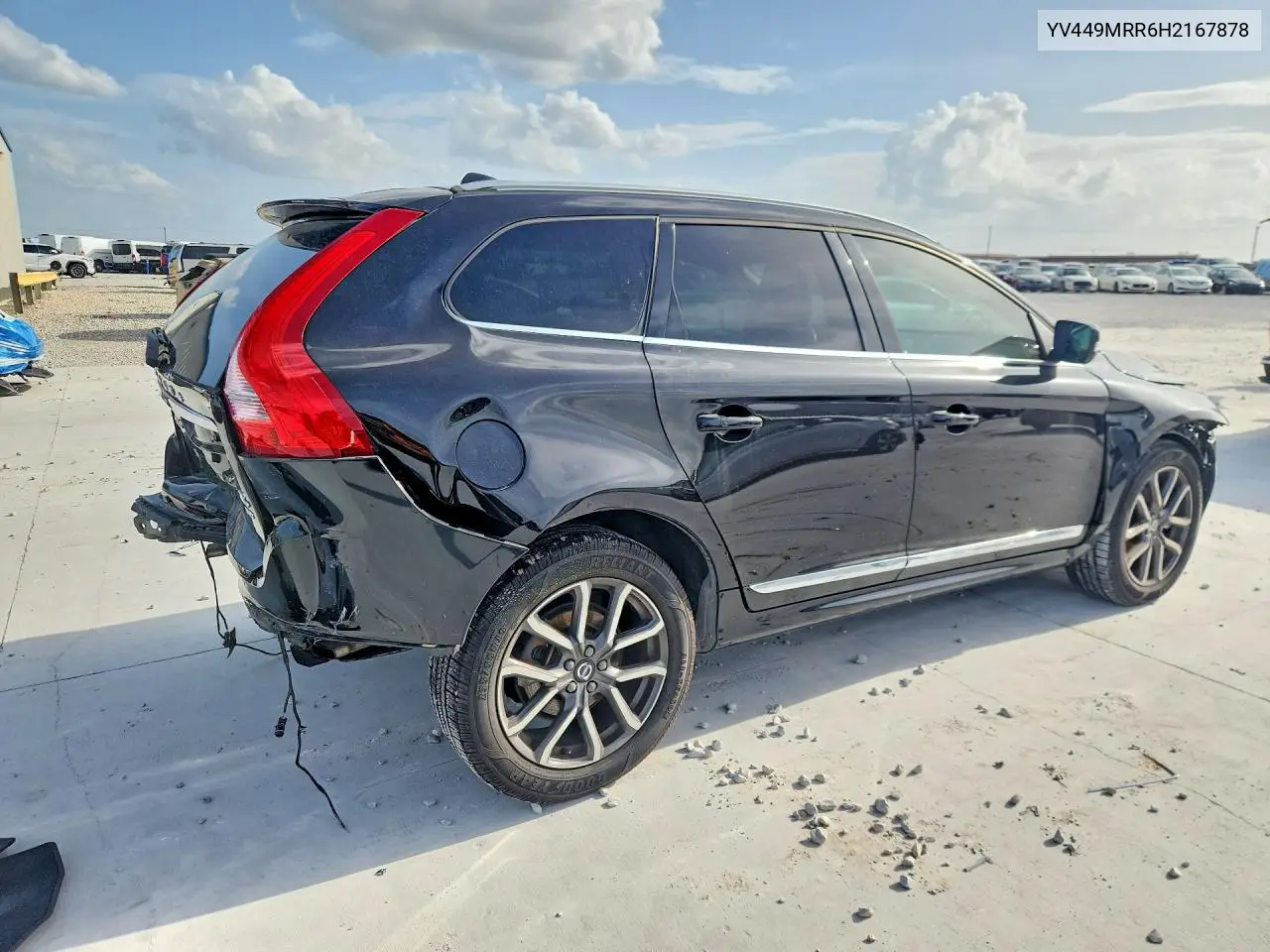 2017 Volvo Xc60 T6 Dynamic VIN: YV449MRR6H2167878 Lot: 61564236