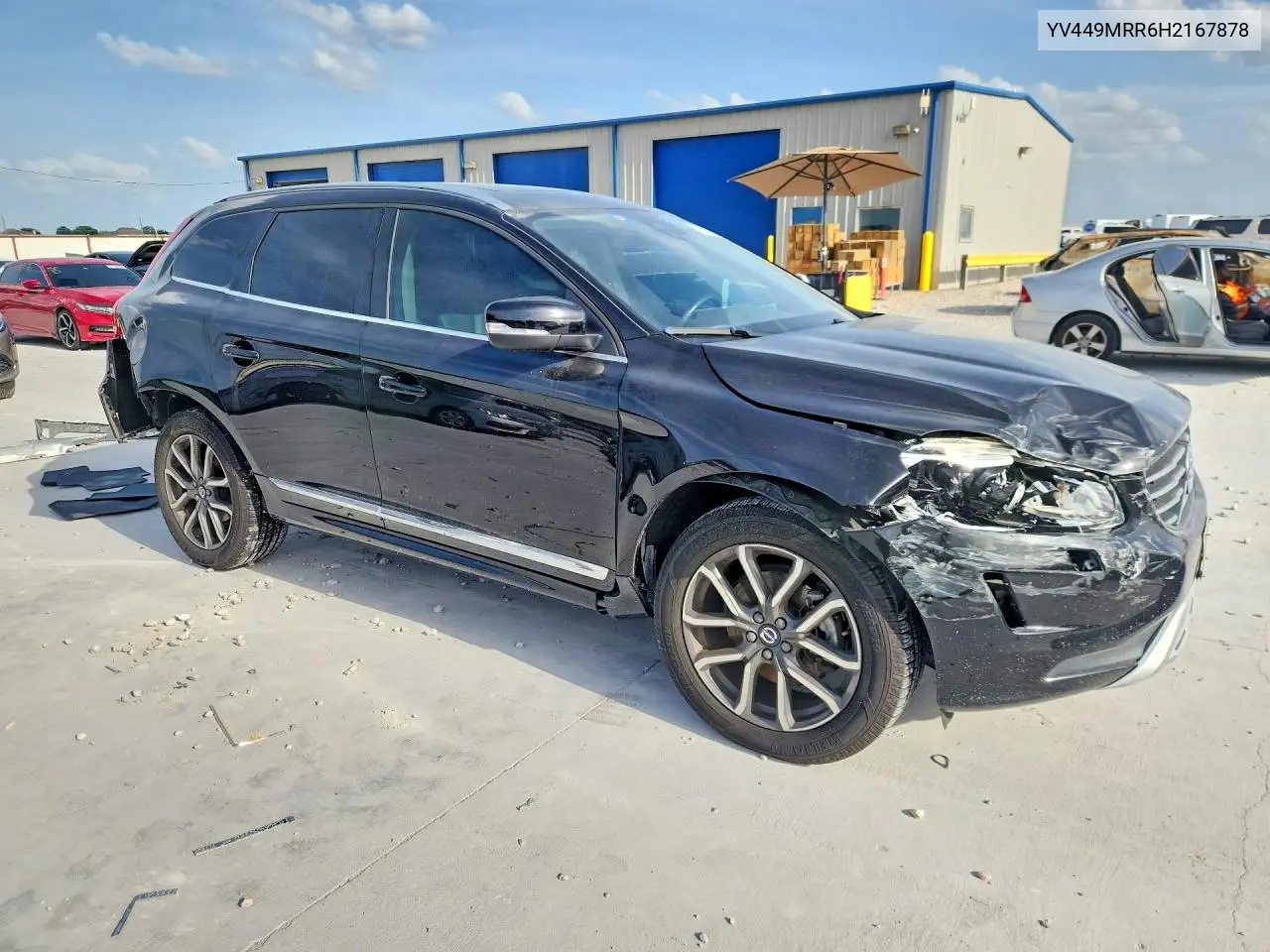 2017 Volvo Xc60 T6 Dynamic VIN: YV449MRR6H2167878 Lot: 61564236